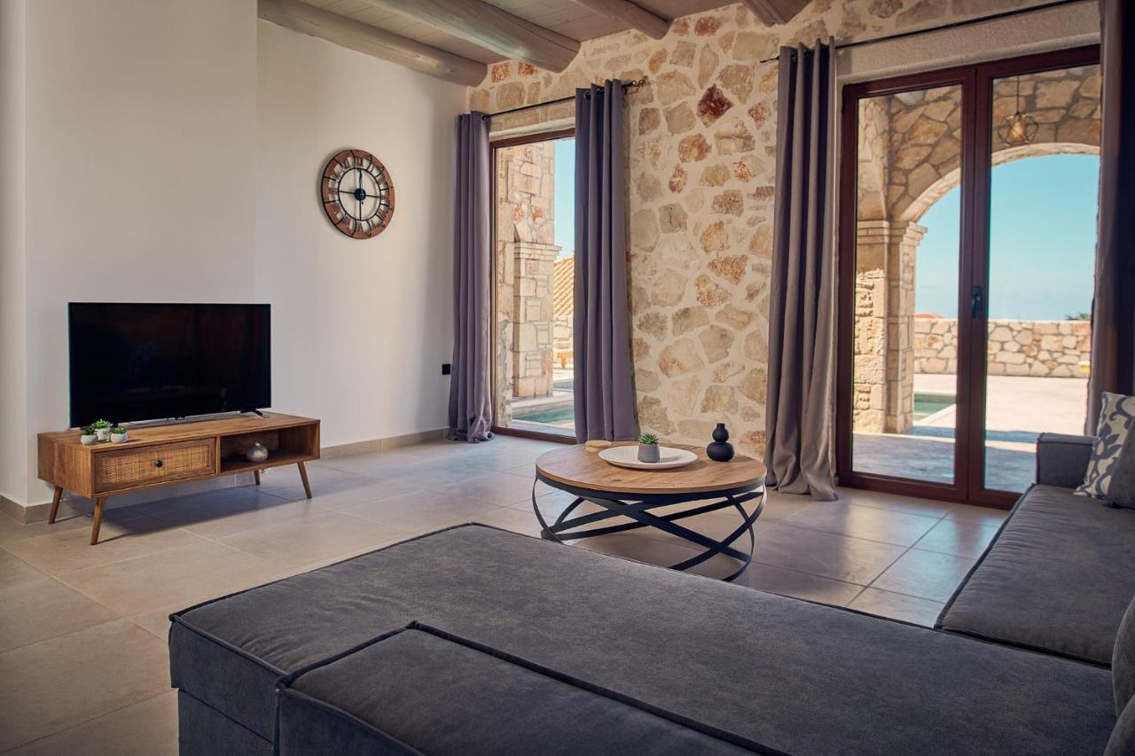 Ioanna Chateau - Luxury Stone Villa Maries  Eksteriør billede